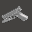19gen5wild4.png Glock 19 Gen 5 with Inforce Wild 2 Real Size 3D Gun Mold