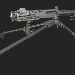 1.png Free STL file M2 Browning 2022・3D print object to download