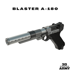 nlo.png STL file Jyn Erso's Blaster A180 - Star Wars ROGUE ONE・3D printable design to download