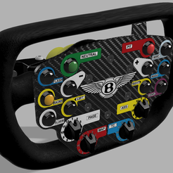 EdttRzDXoAULAlC.png Fichier STL VOLANT DIY BENTLEY CONTINENTAL GT3・Modèle à télécharger et à imprimer en 3D