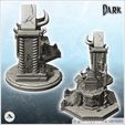 3.jpg Set of two gothic altars with chest decorated with skulls (1) - Creature Darkness War 15mm 20mm 28mm 32mm Medieval Dungeon