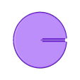 OloidCircle80mm.stl Oloid Base Model, Interlocking Circles