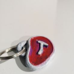 59 T-Bone Steak Keychain