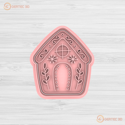 1.538.png STL file CHRISTMAS CHRISTMAS Cutter + Stamp / Cookie Cutter CHRISTMAS・3D printable model to download