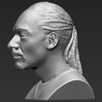 snoop-dogg-bust-ready-for-full-color-3d-printing-3d-model-obj-mtl-fbx-stl-wrl-wrz (23).jpg STL file Snoop Dogg bust ready for full color 3D printing・Template to download and 3D print, PrintedReality