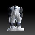Back.jpg Fichier STL Tyran d'hiver - Ours polaire blindé・Objet imprimable en 3D à télécharger, VnBArt