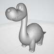 Anotación 2020-09-06 161902.png Diplodocus - Cartoon Style - 3D Print - Dinomei