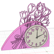 reloj-base-ramo-de-flores.png Clock bouquet of flowers