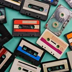MusicTape.jpg Файл STL Mold Music Tape 10x6CM・Модель для загрузки и печати в формате 3D