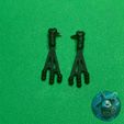 1.jpg REPLACEMENT EARRINGS FOR DRACULAURA  FRIGHTS CAMERA ACTION MONSTER HIGH