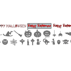 assembly1.png HALLOWEEN WALL ART (2) - PACK of 24 models