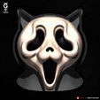 CatHelmet-Scream-Cat-04.jpg GHOSTFACE CAT - Маска