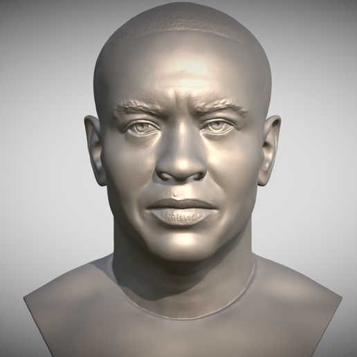 Dr Dre bust for 3D printing 3D model