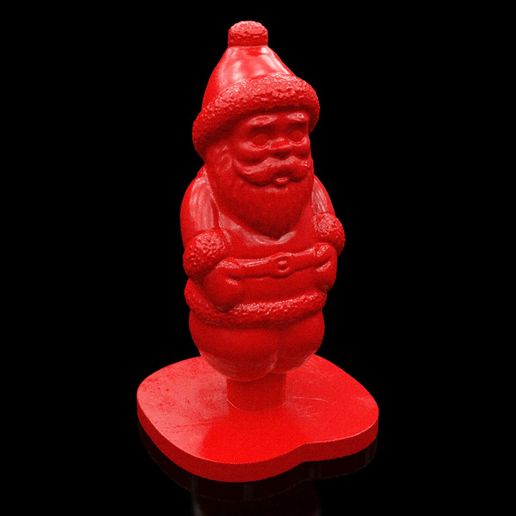 anal plug santa claus STL File for 3D printingCults