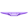 RC DC Front Bumper 01.stl SCX 10 Scale Bumper With Leds and Winch Support