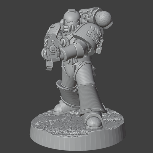 😡 Angry Marine Squad {Fixed}・Free STL File for 3D printing・Cults