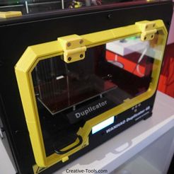 wanhao_d4s_door_frame_01.JPG Free STL file Door Offset Frame for Wanhao Duplicator 4S・3D printer design to download