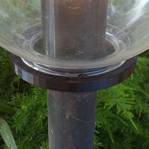 Outdoor Lamp Post Socket - 3D model önizlemesi