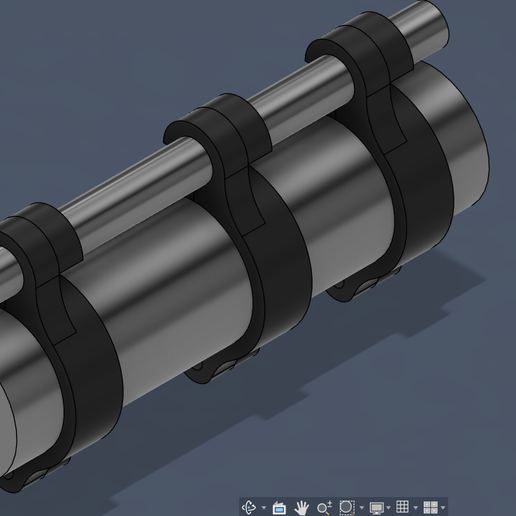 16mm to 50mm cable to pipe clamp