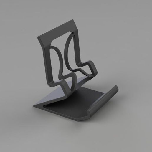 stylephonestand.jpg Fichier STL Un stand de téléphone avec du style・Idée pour impression 3D à télécharger, TimBauer-TB3Dprint