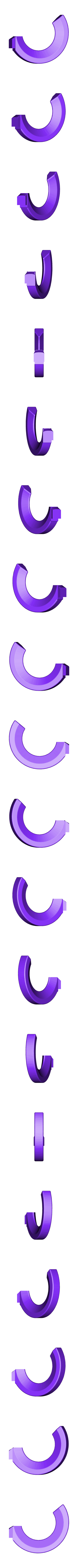 SpecStand_Hook.stl SpecStand (Corto) Soporte para gafas/gafas de sol