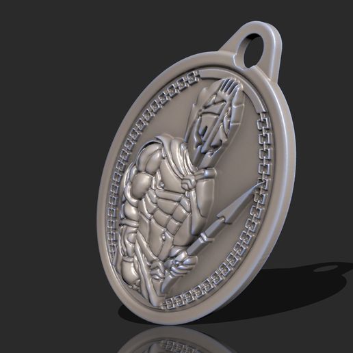 warrior-man-update-04.jpg warrior man Ancient Pendant Necklaces for Men