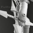 Yuffie16.jpg (PreSupport) 1/4 Yuffie Kisaragi Standing Posture Final Fantasy VII Remake