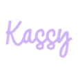 kassy.stl FIRST NAME K L