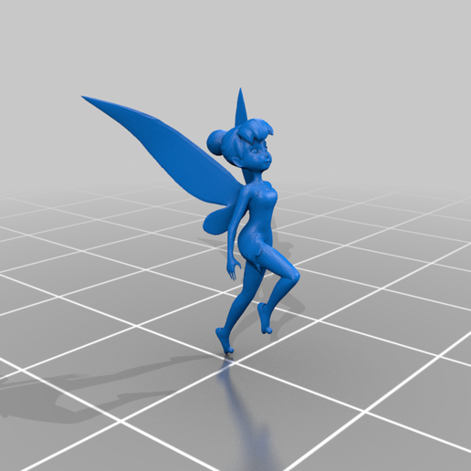 👽 The Disney Classic Tinkerbell・Free 3D File for ・Cults