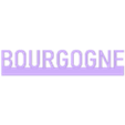 Bourgogne_v1.stl Labels for wine cellar
