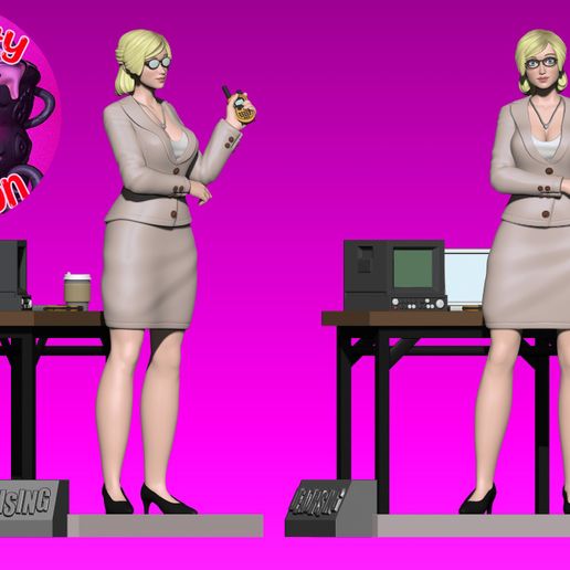 😵 Jessica McCarney Dead Rising (Cut & Keyed)・ 3D File for 3D printing・Cults