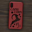 Case iphone X y XS Capricorn4.png Case Iphone X/XS Capricorn sign