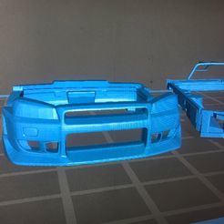 r341.jpg Archivo STL Skyline GT-R R34・Objeto imprimible en 3D para descargar