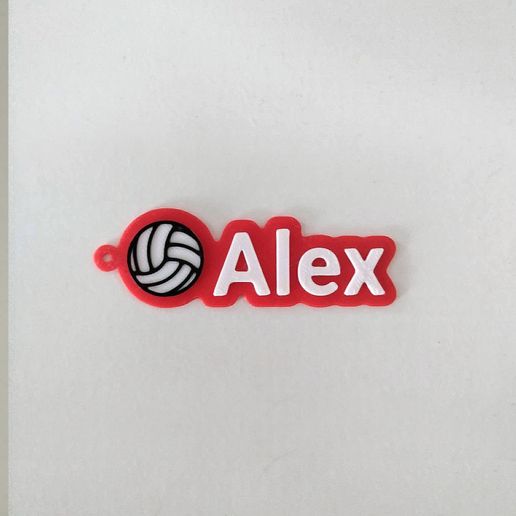 Custom Volleyball Name Tag Generator