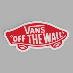 tinker.png Fichier STL gratuit Vans Logo Box 2 Wall・Objet pour impression 3D à télécharger