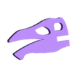 501_Head1_0.1mm_v2.stl [3Dino Puzzle] Classic Style Stegosaurus