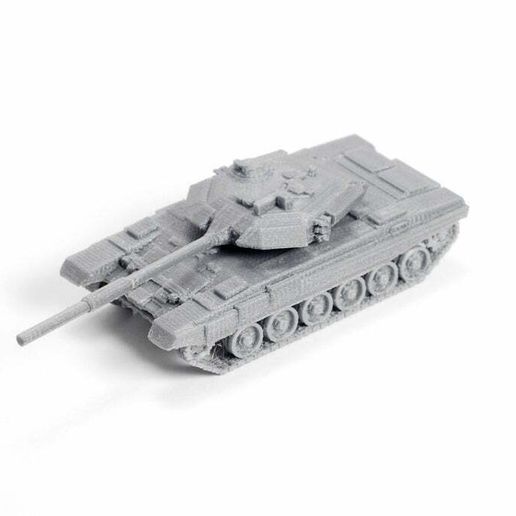 T90 Tank Simple Model Kit - 3D model önizlemesi