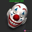 01.27.jpg CLOWN MASK 2019 - Joker Mask 2019 - HALLOWEEN MASK - Joker movie 2019