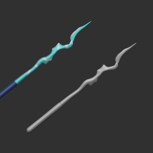 Ice Wand Baldur's Gate - Cosplay 3D model