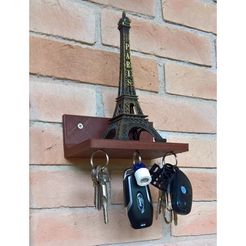 66c6fbe62ea2bb94b189df45ac7be3c4_preview_featured.jpg Free STL file Magnetic Key Holder・Model to download and 3D print
