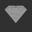 ZBrush-Document1.jpg Superman logo keychain.