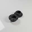 yRbvnvyj.png 60mm Magnetic Quick-Connect Duct Coupling — Genderless Snap-Together | Van Life Diesel Heater Vent | Dust Collection RV Camper | 10x5mm Magnets | Hose Clamp Groove