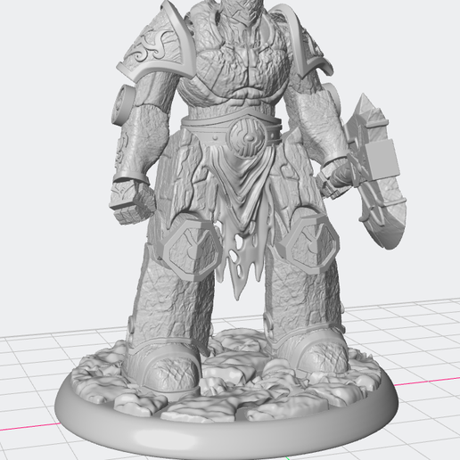 👹 Stone Golem・ STL File for 3D printing・Cults