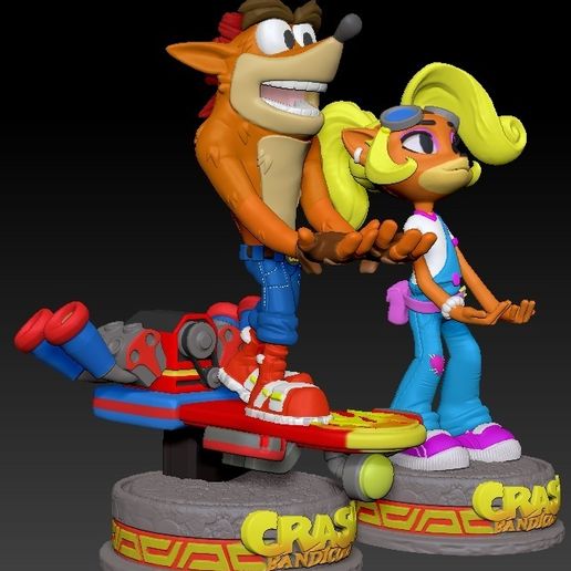 11-2.jpg STAND STAND JOYSTICK CRASH BANDICOOT COCO