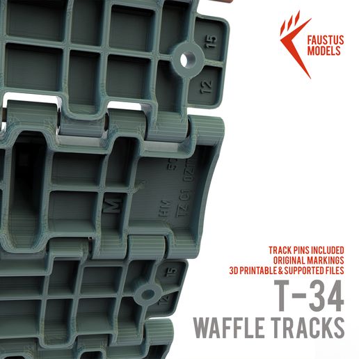 t34w2.jpg T-34 Waffle Tracks 3d-print FM22-030
