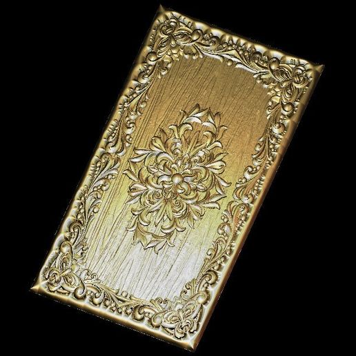 Book cover art medieval - 3D model önizlemesi