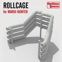 Marui-Hunter-Rollcage-studio.jpg Marui Hunter Roll Bar pack (4)
