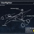 n1_royal_naboo_starship_stl_3dprint_file_3demon_blueprint.jpg Royal Naboo N-1 Starfighter Starwars Starship