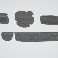 ScreenShot_20230525150310.jpeg Archivo STL seis molduras de escaneado・Diseño de impresión en 3D para descargar
