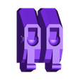 30_Sho_Leg9_FootRear_LIGHTGREY-1.stl G1 TRANSFORMERS SHOCKWAVE